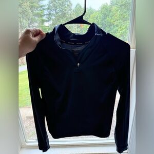 Peloton cropped quarter zip long sleeve